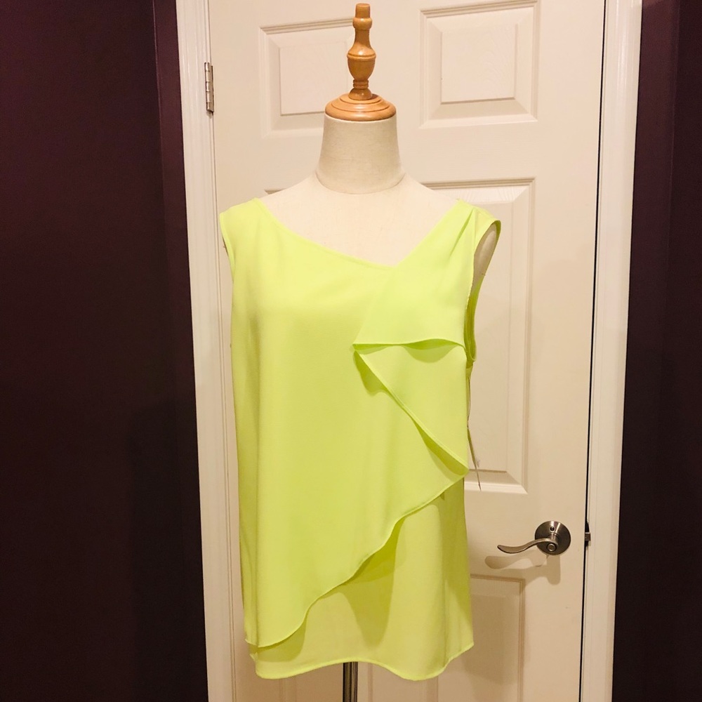 NWT - Liz Claiborne - Ruffle Appliqué Blouse